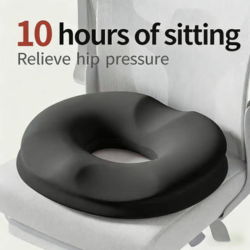 Memory Foam Donut Seat Cushion – Coccyx & Haemorrhoid Relief