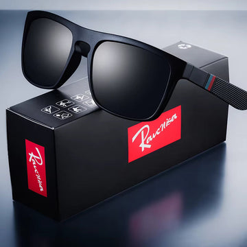 Fashion Square Vintage Polarized Sunglasses Men Women Retro Driving Fishing Sun Glasses.