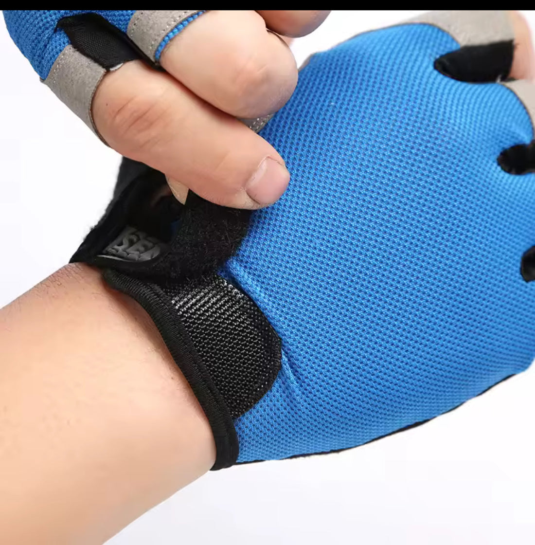 Gym Gloves Fitness Training Fingerless Men Women