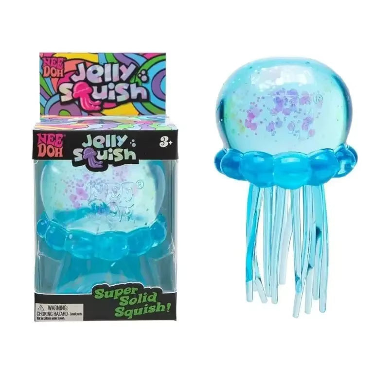 Nee Doh Jelly Squish – Squishy Jellyfish Stress Relief Fidget Toy