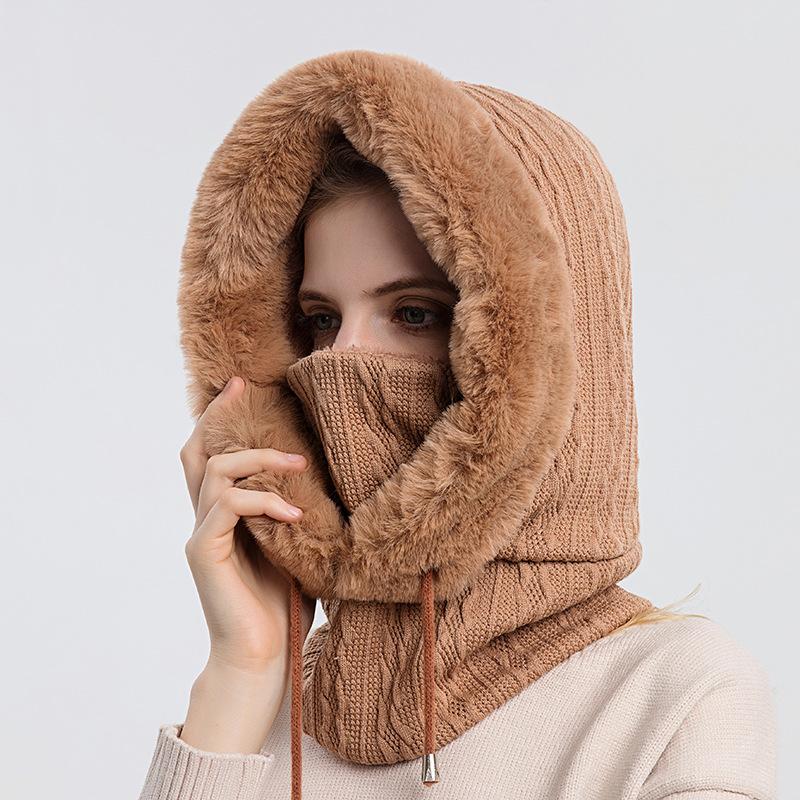 3-in-1 Fleece Hood, Scarf & Face Warmer